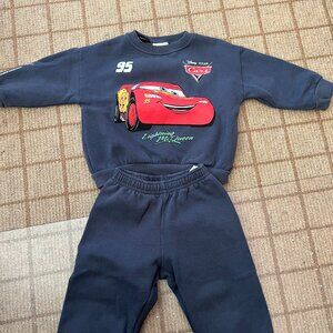 ZARA CARS LIGHTNING MCQUEEN © DISNEY SWEATSHIRT AND JOGGERS MATCHING SET